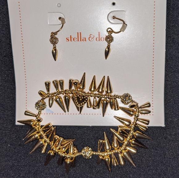 Stella & Dot Jewelry - Stella & Dot Renegade Bracelet/Earrings Stella & Dot Jewelry - Stella & Dot Renegade Bracelet/Earrings